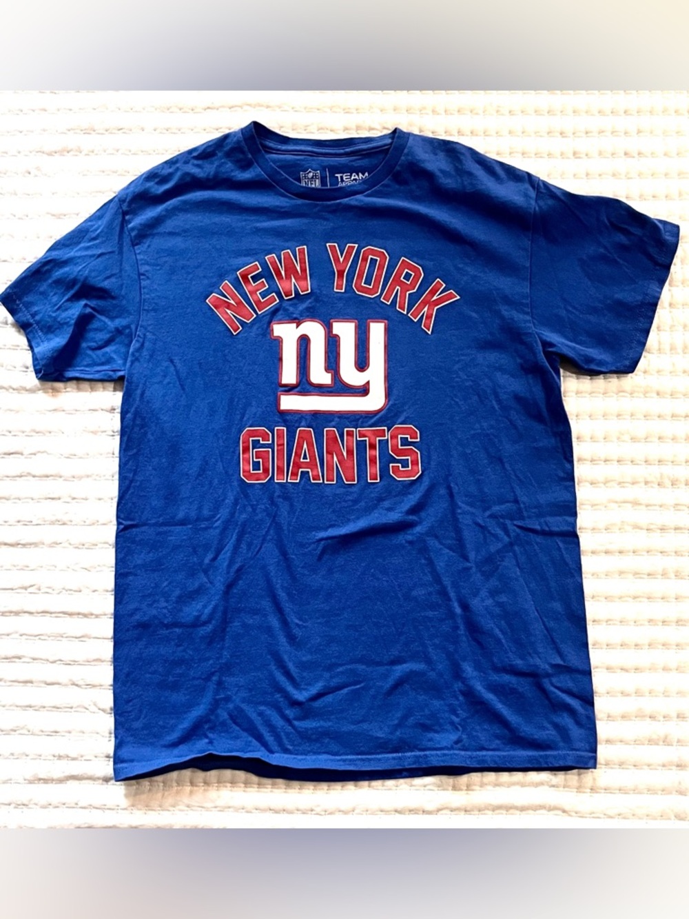 🏈 NFL New York Giants Logo Graphic Tee Football Shirt Men’s Size M Team Apparel